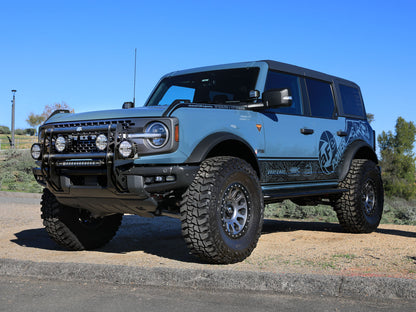 Terra Guard Bull Bar w/ Lights Ford Bronco 21-26 aFe Power-2