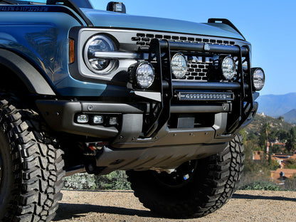 Terra Guard Bull Bar w/ Lights Ford Bronco 21-26 aFe Power-4