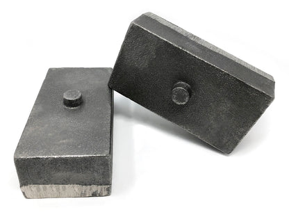 Cast Iron Lift Blocks 2 Inch 03-Up Ram 2500 03-Up Ram 3500 4WD Pair Tuff Country-1