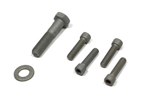 Jeep Aluminum Damper Bracket Replacement Hardware Kit 07-24 Wrangler JK/JL/Gladiator Steer Smarts-1