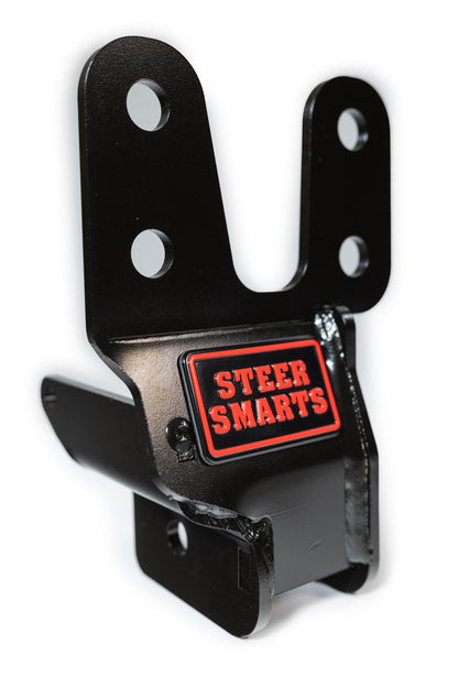 Jeep Sector Shaft Brace with Frame Side Track Bar Reinforcement Bracket Yeti XD For 07- 18 Wrangler JK/JL/Gladiator JT All Models Steer Smarts-2