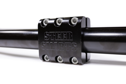 07-24 Jeep Wrangler/Gladiator JK/JL/JT Yeti XD Double Shear Hydro Assist 6-Bolt Tie Rod Clamp 1-5/8 Inch Steer Smarts-1