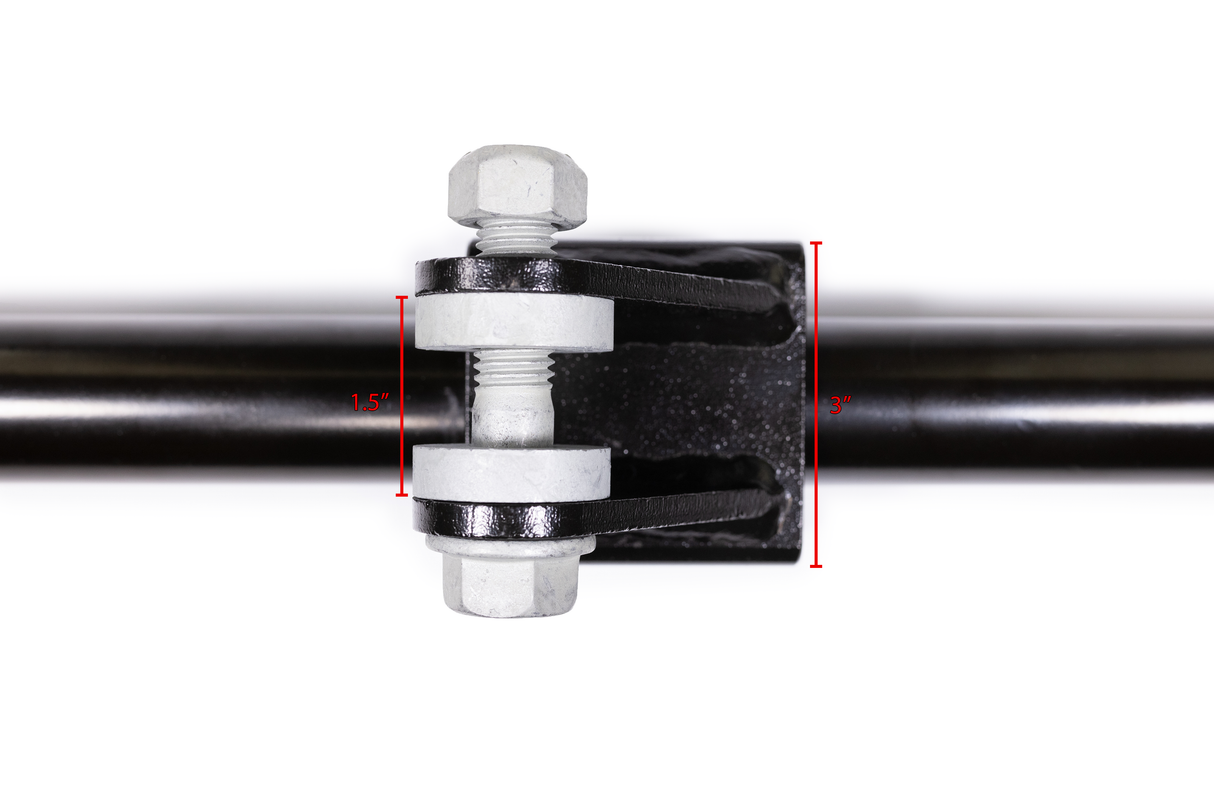 Steer Smarts 07-24 Jeep Wrangler/Gladiator JK/JL/JT Yeti XD Double Shear Hydro Assist 6-Bolt Tie Rod Clamp 1-5/8 Inch Steer Smarts
