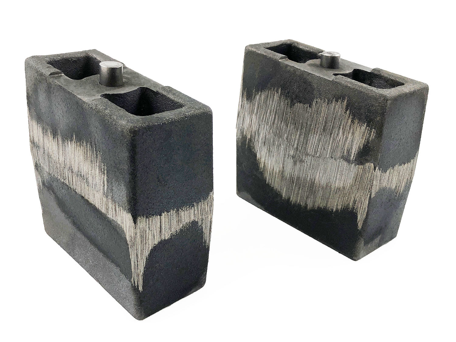 5.5 Inch Cast Iron Lift Blocks 94-01 Dodge Ram 1500 4WD Pair Tuff Country