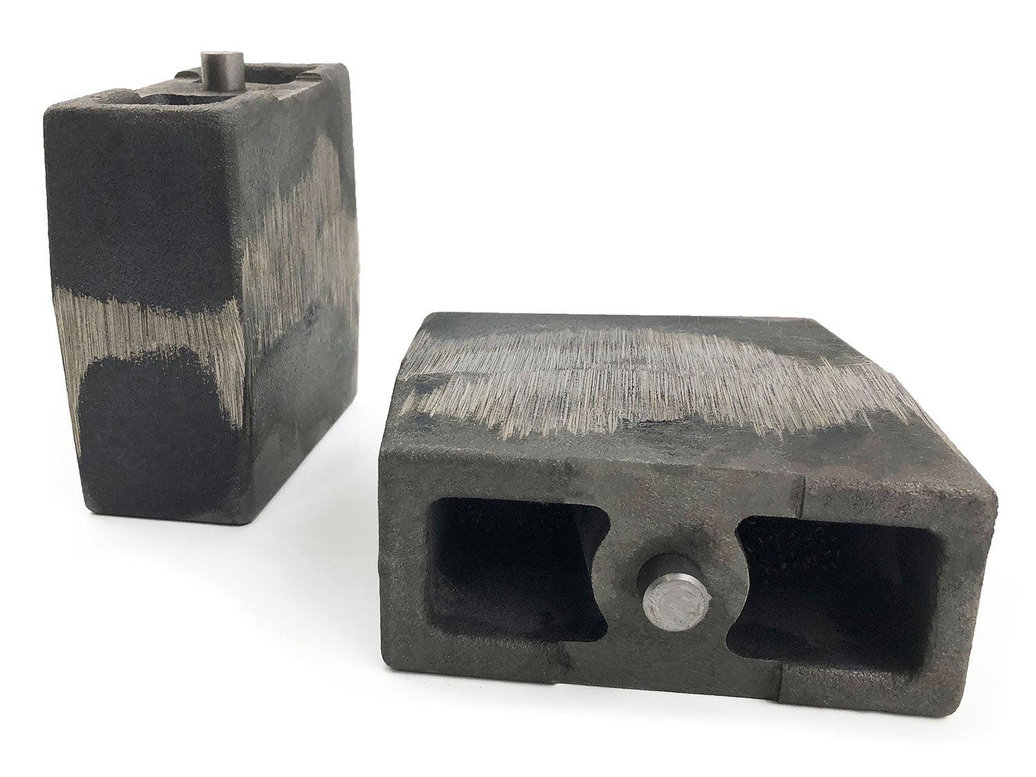 5.5 Inch Cast Iron Lift Blocks 94-01 Dodge Ram 1500 4WD Pair Tuff Country-1