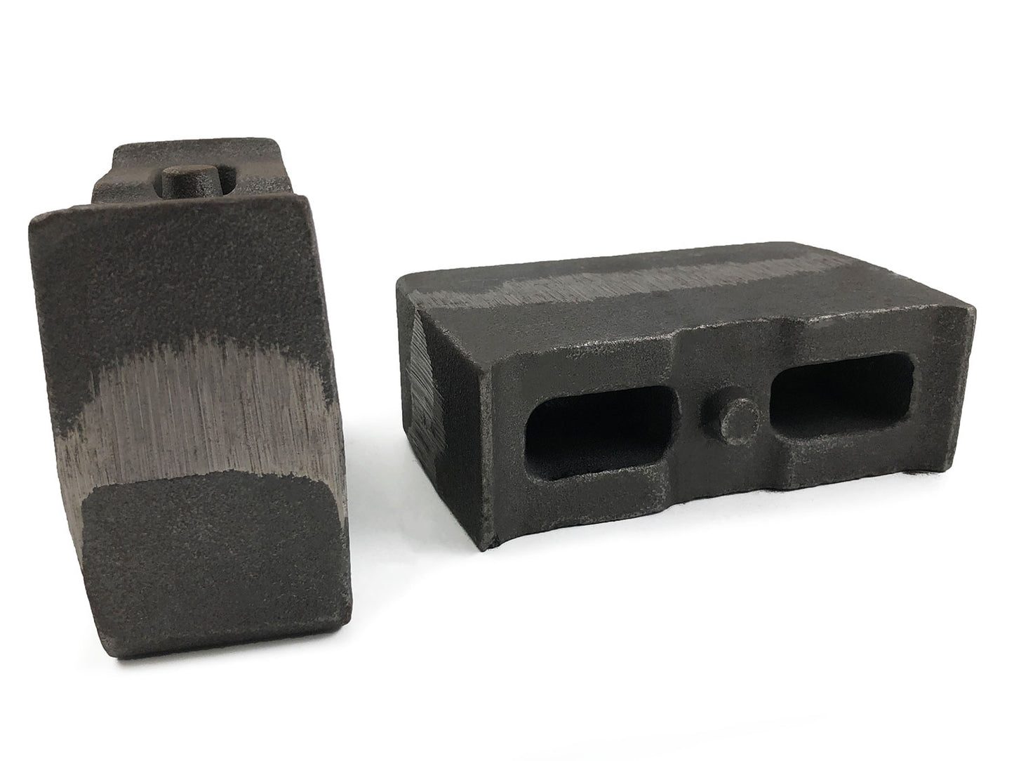 4 Inch Cast Iron Lift Blocks 01-10 Chevy Silverado 2500HD/3500HD 4wd/GMC Sierra 2500HD/3500 4WD Pair Tuff Country-1