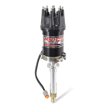 Pro Mag 12Lt Generator, Short, Black Supplied With A Bronze Gear, Band Clamp, Cap And Rotor MSD Ignition