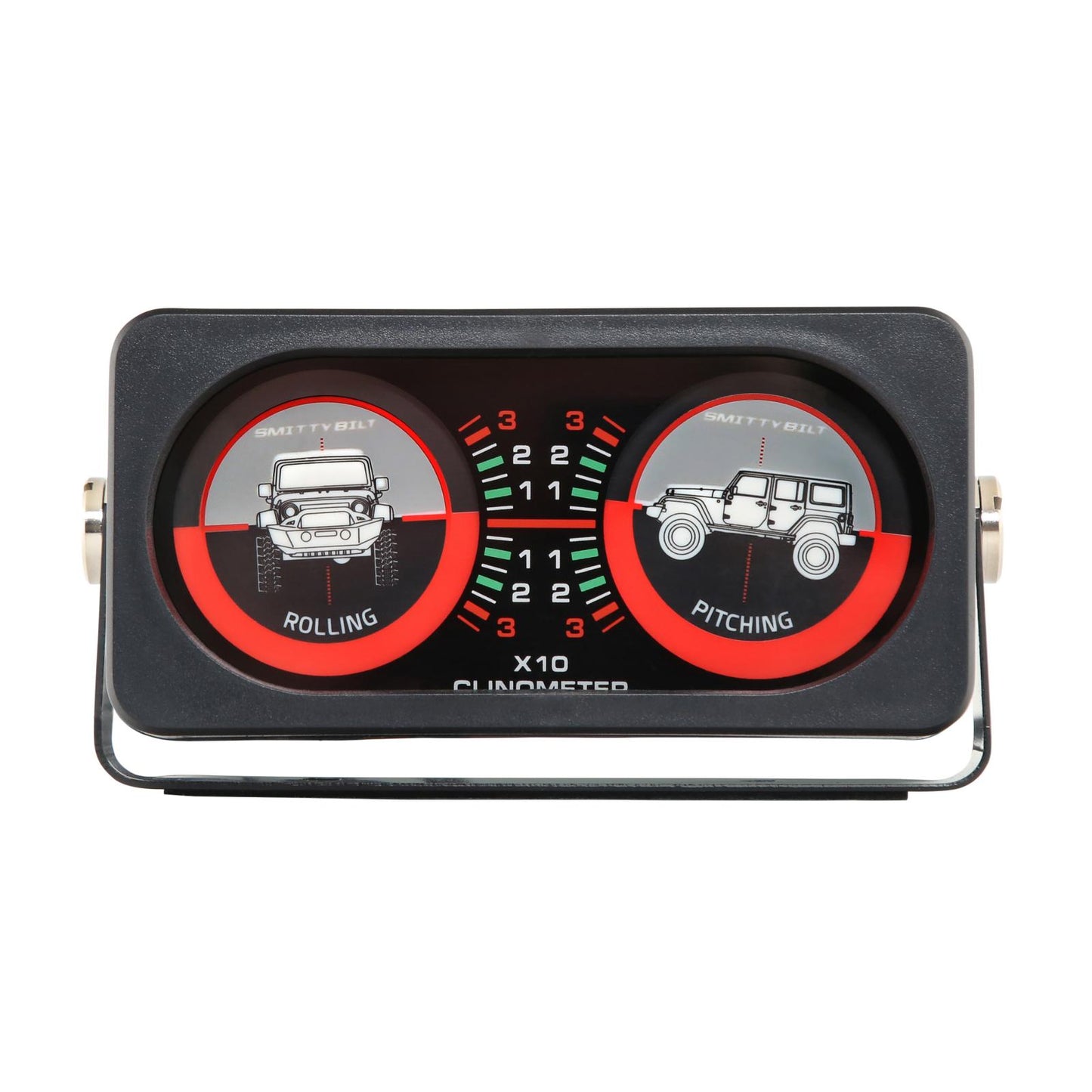 Clinometer I Jeep Graphic Illuminated 2007-2018 Jeep Wrangler Smittybilt