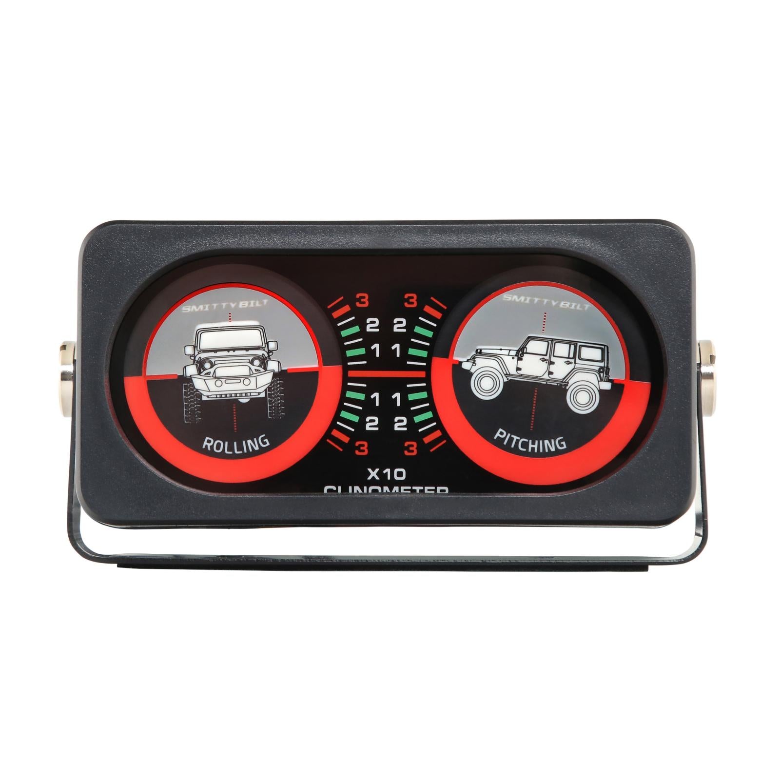 Clinometer I Jeep Graphic Illuminated 2007-2018 Jeep Wrangler Smittybilt