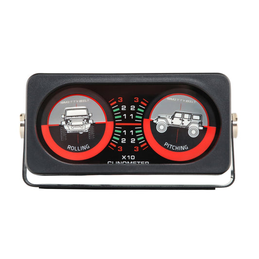 Clinometer I Jeep Graphic Illuminated 2007-2018 Jeep Wrangler Smittybilt