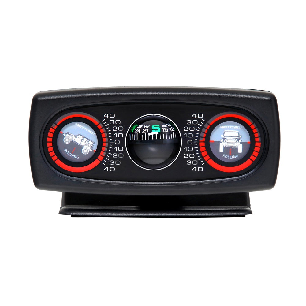 Clinometer Ii Jeep Graphic W/ Compass Illuminated Smittybilt