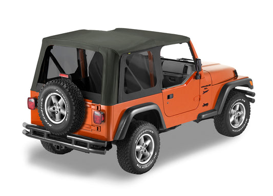 Replace-A-Top for OEM Hardware For Jeep 2003-2006 Wrangler TJ Tinted Black Diamond No Door Skins Included Bestop