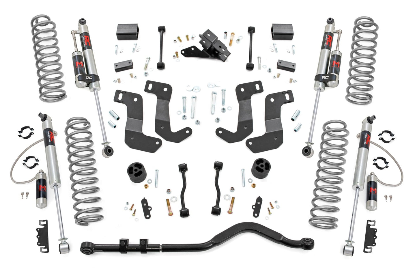 3.5 Inch Lift Kit C/A Drop Stage 1 M1R Jeep Wrangler JL 4WD (21-23) Rough Country
