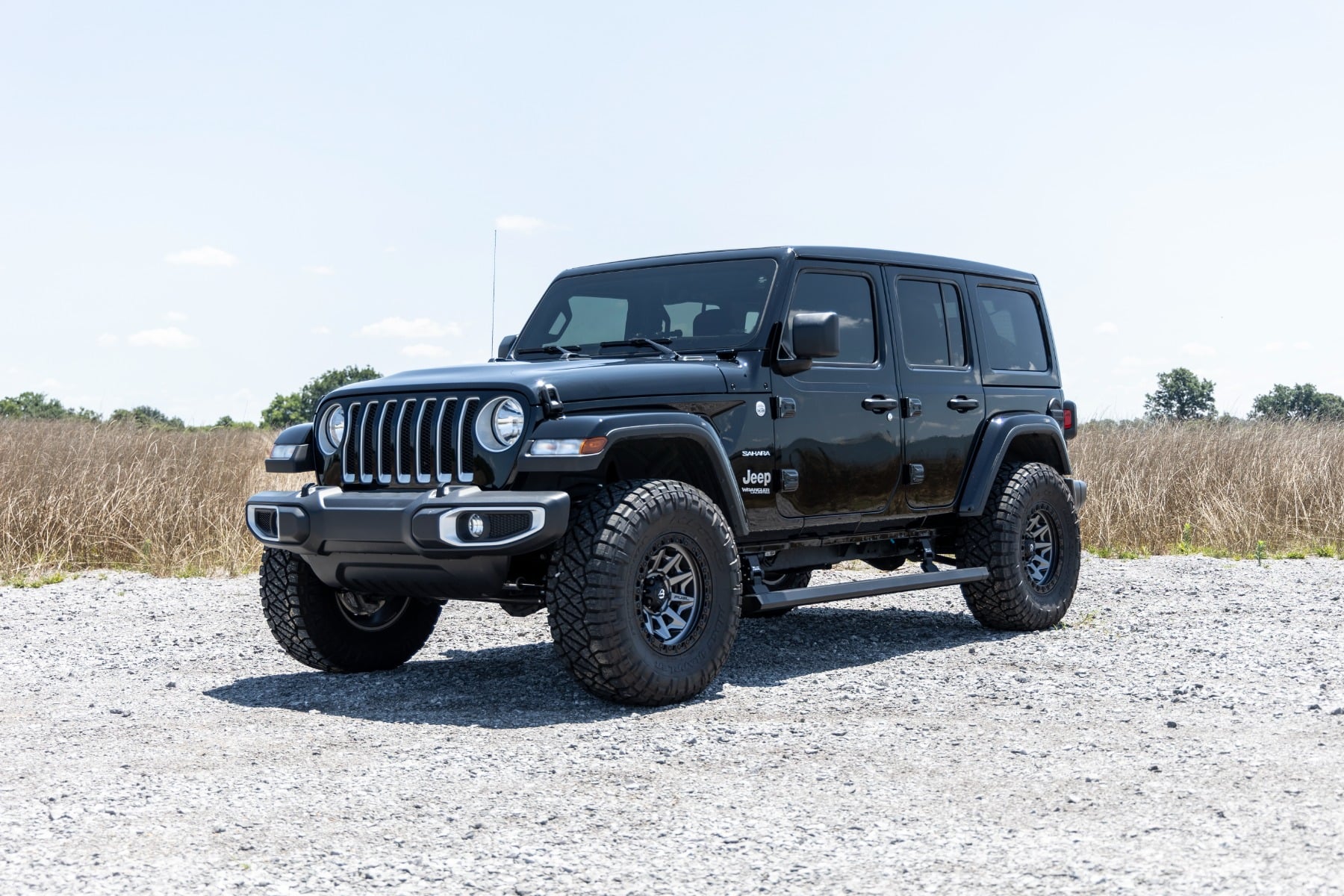 2.5 Inch Lift Kit Coils Jeep Wrangler Unlimited Non-Rubicon 4WD (2024-2026) Rough Country-4
