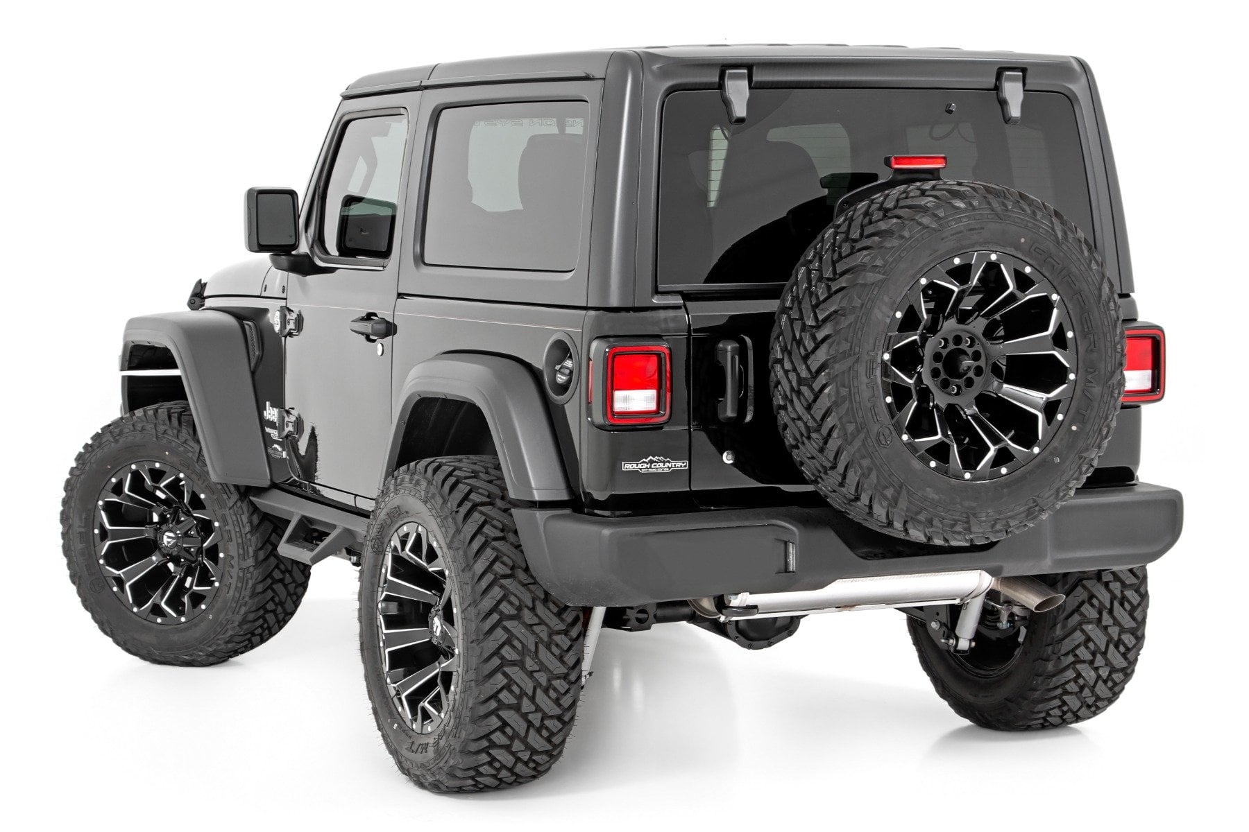 2.5 Inch Lift Kit Spacers Jeep Wrangler JL (24-26)/Wrangler Unlimited (24-26) Rough Country-5