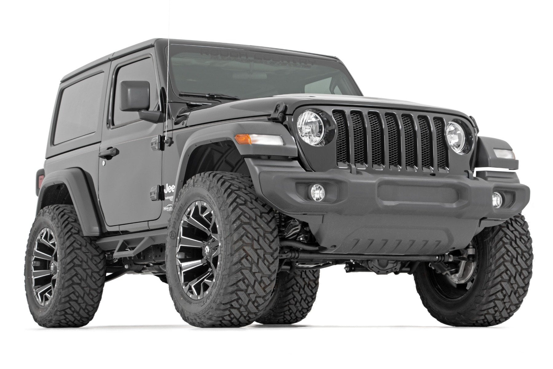 2.5 Inch Lift Kit Spacers N3 Jeep Wrangler JL (24-26)/Wrangler Unlimited (24-26) Rough Country-3