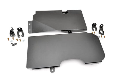 Jeep Gas Tank Skid Plate 07-18 Wrangler JK Rough Country-3