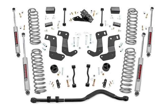 3.5 Inch Lift Kit C/A Drop 4-Door Jeep Wrangler Unlimited 4WD (24-26) Rough Country