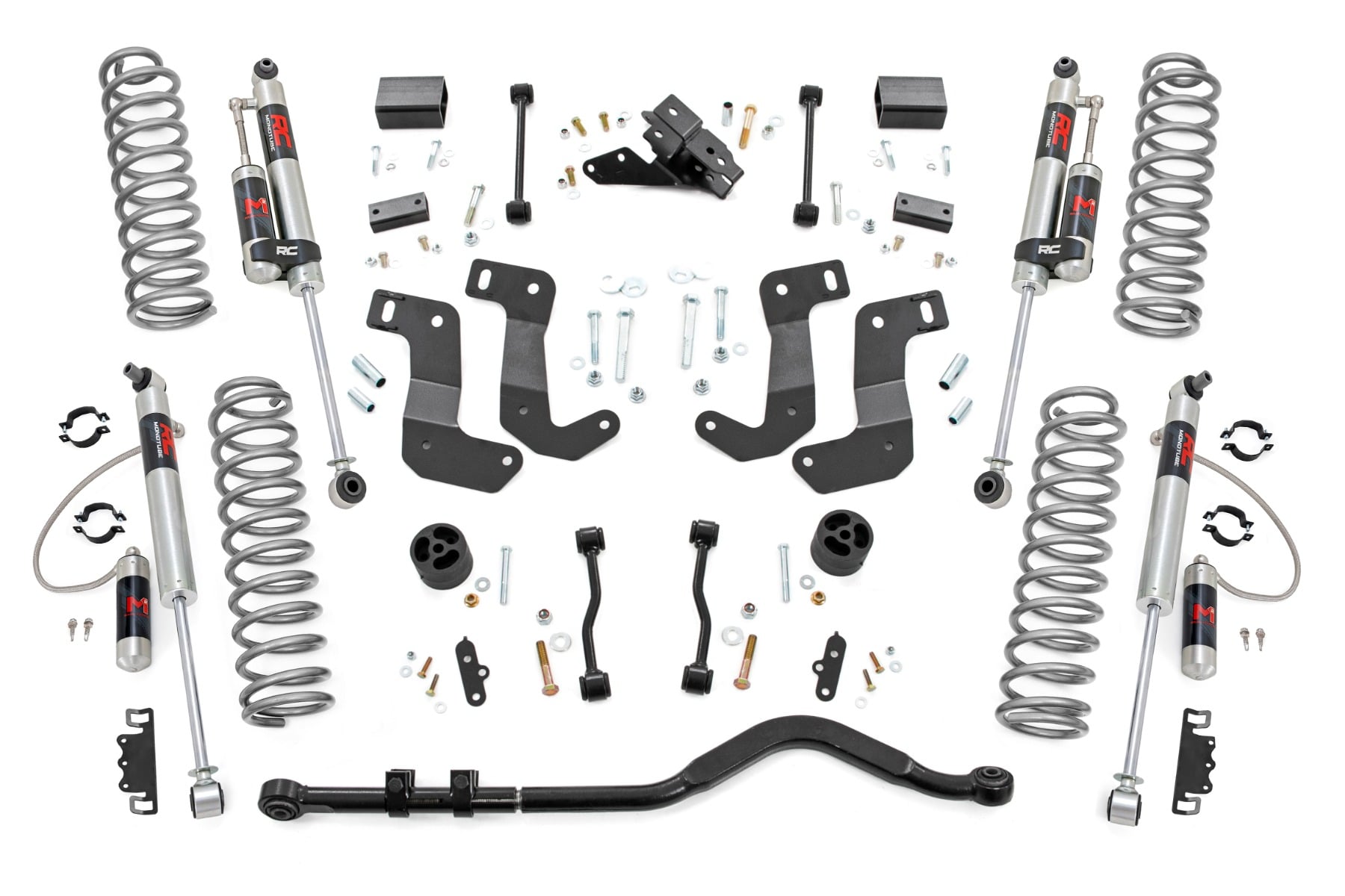3.5 Inch Lift Kit C/A Drop Stage 1 M1R Jeep Wrangler Unlimited (24-26) Rough Country