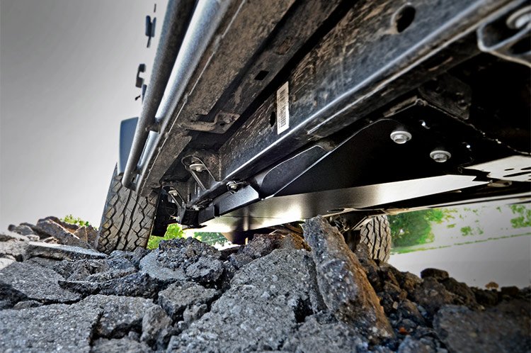 Rough Country Jeep Gas Tank Skid Plate 07-18 Wrangler JK Rough Country