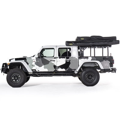 SRC Side Armor with Steps 2020-Up Jeep Gladiator Smittybilt