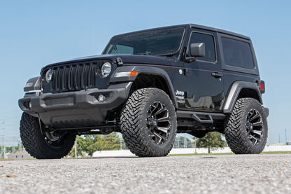 2.5 Inch Lift Kit Coils M1R Jeep Wrangler JL 4WD (2024-2026) Rough Country-3