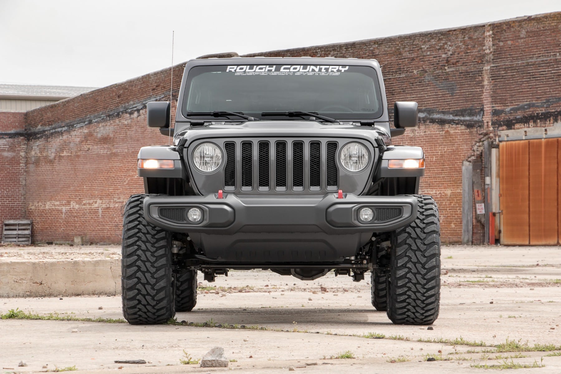 2.5 Inch Lift Kit Coils M1R Jeep Wrangler Unlimited Rubicon 4WD (2024-2026) Rough Country-5