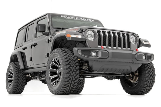 2.5 Inch Lift Kit Coils V2 Jeep Wrangler Unlimited Rubicon 4WD (2024-2026) Rough Country-1