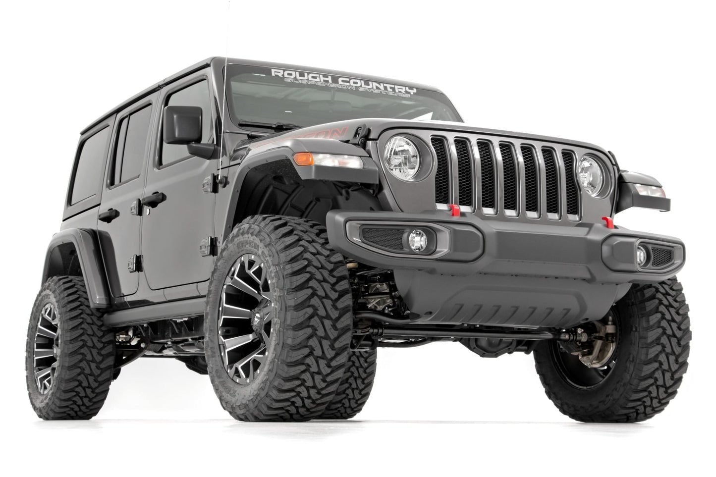 2.5 Inch Lift Kit Coils V2 Jeep Wrangler Unlimited Rubicon 4WD (2024-2026) Rough Country-1