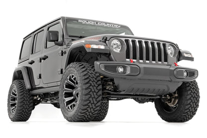 2.5 Inch Lift Kit Coils V2 Jeep Wrangler Unlimited Rubicon 4WD (2024-2026) Rough Country-1