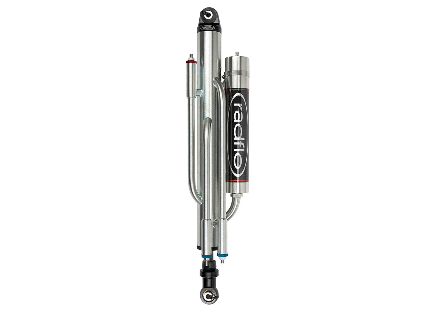 3.0 Inch External Bypass 4 Tube With Piggy Back Reservoir Radflo