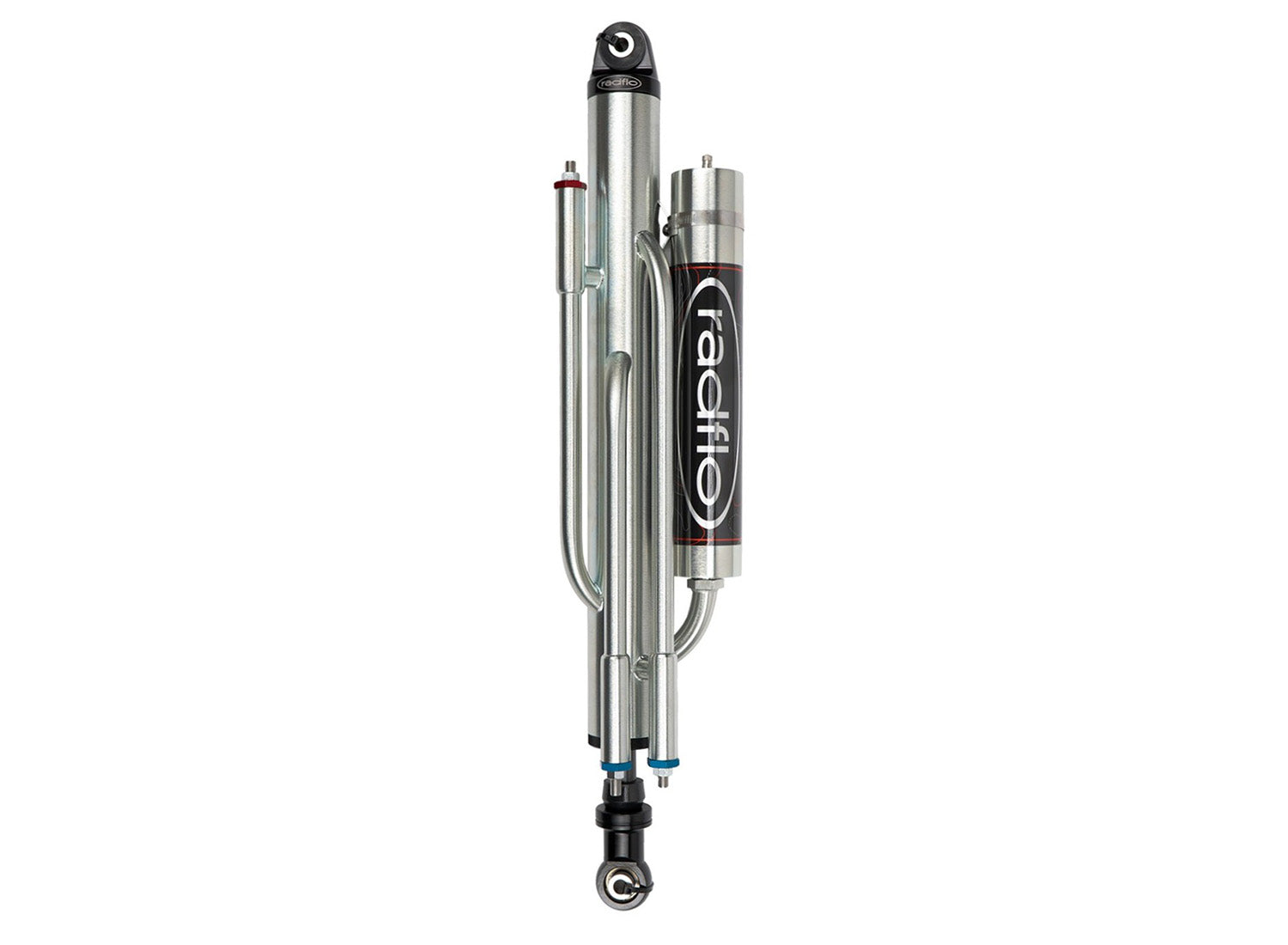 3.0 Inch External Bypass 4 Tube With Piggy Back Reservoir Radflo
