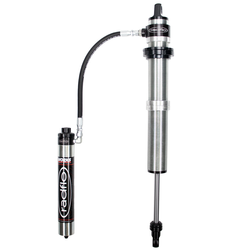 3.0 Inch DRT Internal Bypass Coilover with Reservoir and Adjuster Radflo