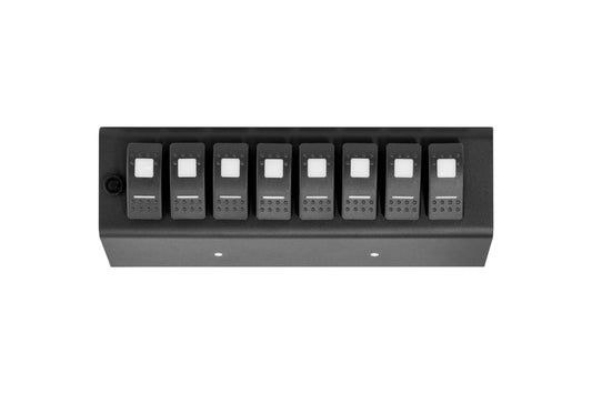 sPOD Add On Amber LED 8-Switch Panel for 07-08 Jeep Wrangler JK (for SourceSE)