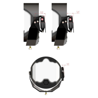 Reflex Light Actuator Kit LP4/LP6/LP9/XL-M Housing Baja Designs-4