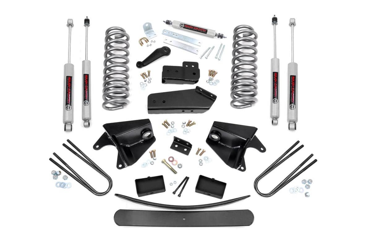 6 Inch Lift Kit | Rear Blocks | Ford Bronco/F-150 4WD (1980-1996) Rough Country