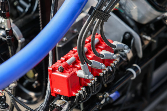 Pro 600 Cdi And Coil Kit Red Coils 8-Channel Capacitive Discharge Race 8280 High Output Coils High Cylinder Pressure, High Hp Engines Utilizing Coil-Near-Plug MSD Ignition