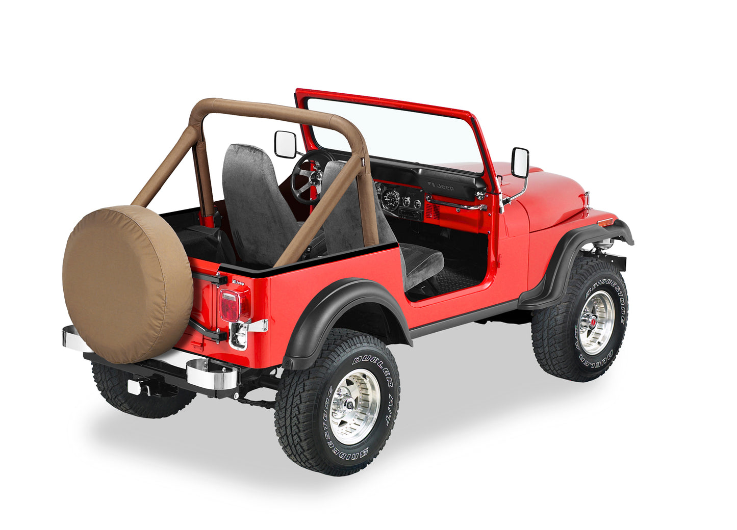 Bestop Jeep Sport Bar Covers For Jeep 1980-1983 CJ5 Bestop