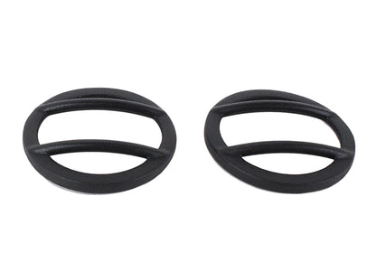 Jeep JK Side Marker Covers Plastic 07-18 Wrangler JK Textured Black Kentrol-1