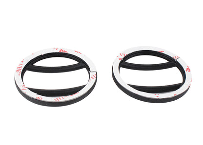 Jeep JK Side Marker Covers Plastic 07-18 Wrangler JK Textured Black Kentrol-2