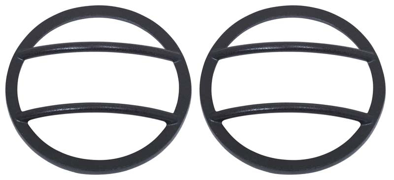 Kentrol Jeep JK Front Marker Covers Pair 07-18 Wrangler JK Textured Black Kentrol