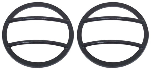 Kentrol Jeep JK Front Marker Covers Pair 07-18 Wrangler JK Textured Black Kentrol