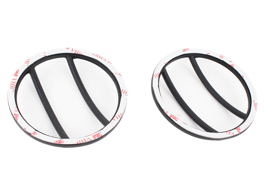 Kentrol Jeep JK Front Marker Covers Pair 07-18 Wrangler JK Textured Black Kentrol