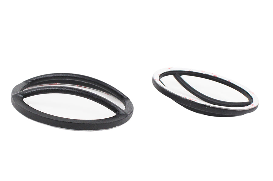 Kentrol Jeep JK Front Marker Covers Pair 07-18 Wrangler JK Textured Black Kentrol