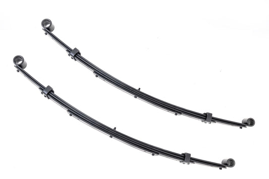 Rough Country Front Leaf Springs 2 Inch Lift Pair 73-91 GMC Half-Ton Suburban 4WD Rough Country