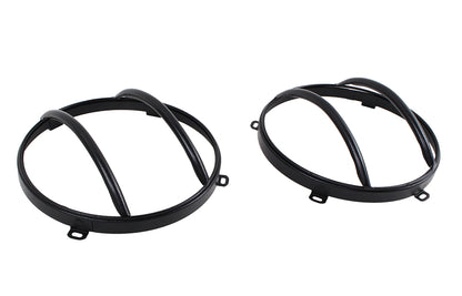 Jeep JK Headlight and Marker Cover Set 6 Pieces 07-18 Wrangler JK Textured Black Kentrol-2