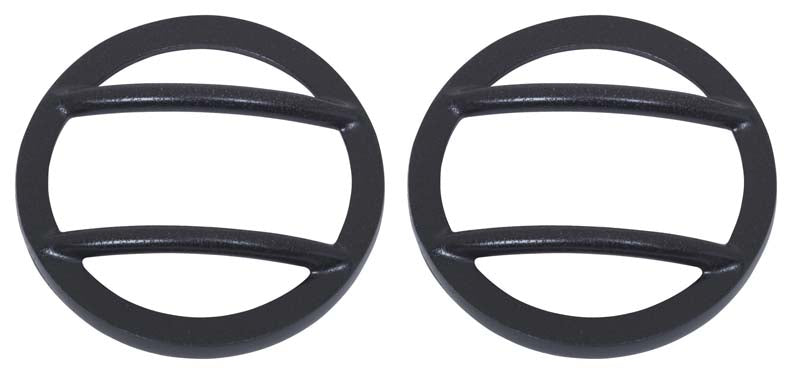 Kentrol Jeep JK Headlight and Marker Cover Set 6 Pieces 07-18 Wrangler JK Textured Black Kentrol