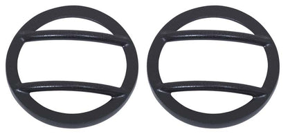 Jeep JK Headlight and Marker Cover Set 6 Pieces 07-18 Wrangler JK Textured Black Kentrol-3