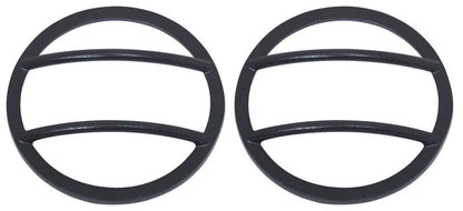 Jeep JK Headlight and Marker Cover Set 6 Pieces 07-18 Wrangler JK Textured Black Kentrol-4