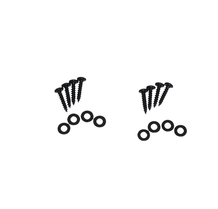 Kentrol Jeep JK Headlight and Marker Cover Set 6 Pieces 07-18 Wrangler JK Textured Black Kentrol